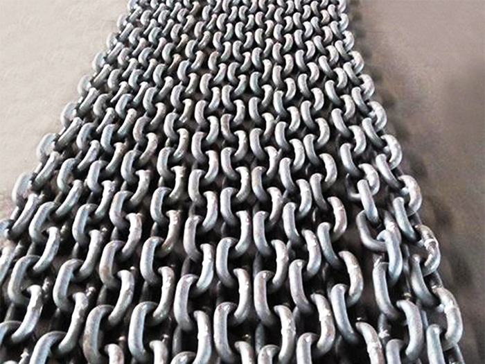 Ship hatch cover chain